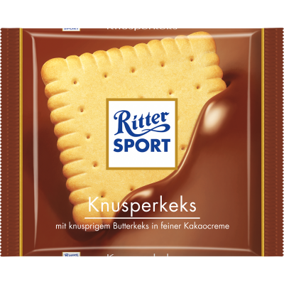 Ritter Sport Chocolate ao Leite com Biscoito 100g