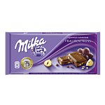 Milka Alpino ao Leite com Uva Passas e Nut 100g