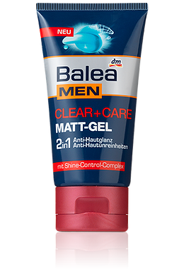 GEL MATIFICANTE 2 EM 1 CLEAR+CARE PELE OLEOSA BALEA MEN 75ml